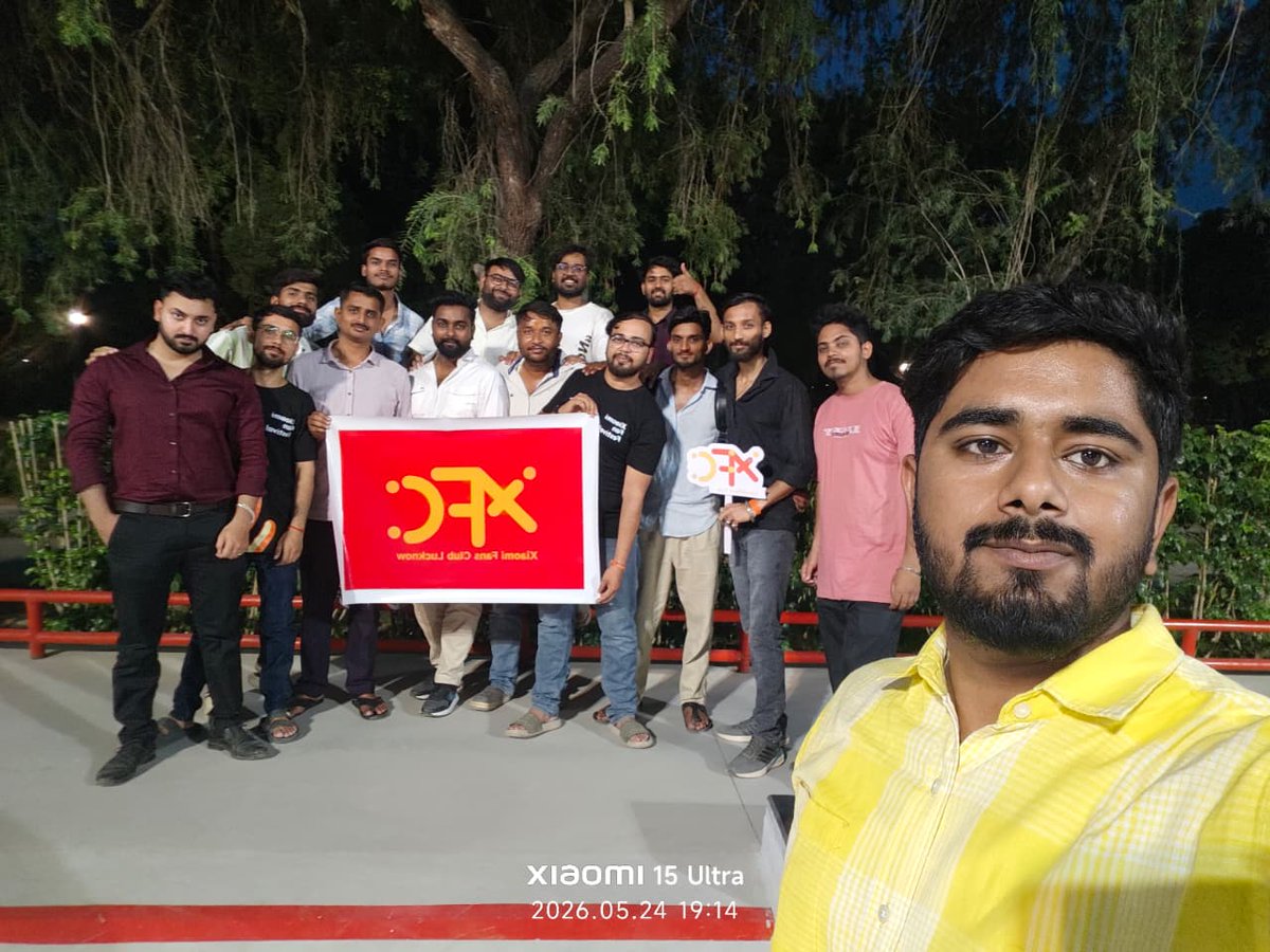 AkashMi68158128's tweet photo. The XFC LUCKNOW Community recently came together for an exciting meetup filled with tech talks and REDMI NOTE 15 SE hands-on experience.
@XiaomiIndia @RedmiIndia @pixelwithme @xfclucknow @s_anuj @gautmeluv @abigoabi @sandeep9sarma @atytse
#HandsOn #RedmiNote15SE
#XiaomiFanClub https://t.co/Umioer5Kro