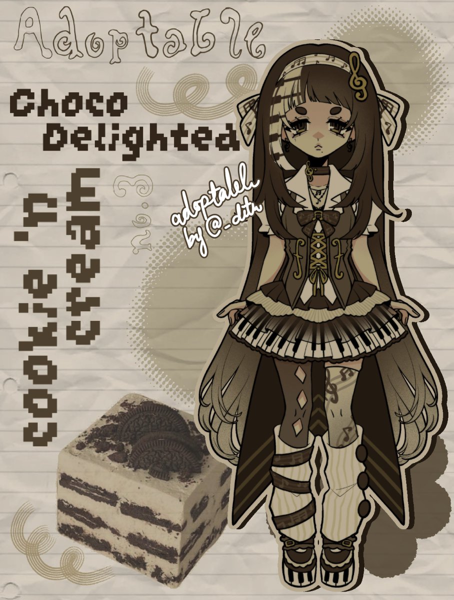 _dt472's tweet photo. Since my last one blew up tysm everyone!! Here's another adopt I've been making on my recent flight ˙ᵕ˙
She is $80, comes with both personal and vtuber use 
Base by: sugarydolly  
♡ + ↻ appreciated 
🔗below https://t.co/08abRyLO8r