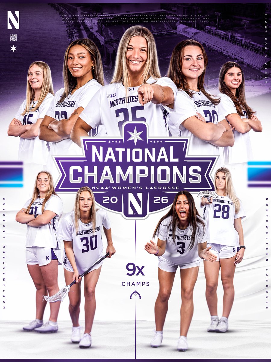 Northwestern Lacrosse tweet media