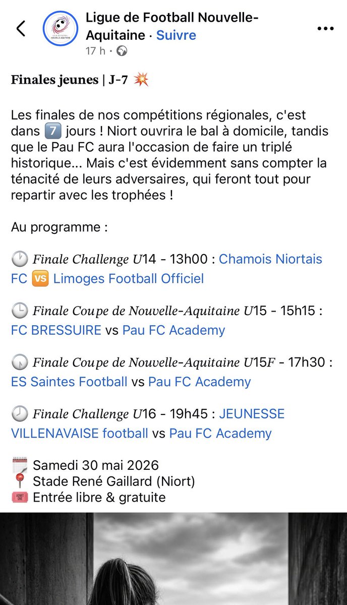 ju14076's tweet photo. Aucune équipe de la préformation des @girondins dans les finales des coupes d’Aquitaine !
Fut un temps, il y avait les Girondins de Bordeaux puis les autres équipes. Et ça raflait toutes les coupes et championnats, avec des joueurs plus jeunes de 1an

Les raisons ? @webgirondins https://t.co/H0qCgsDoIL