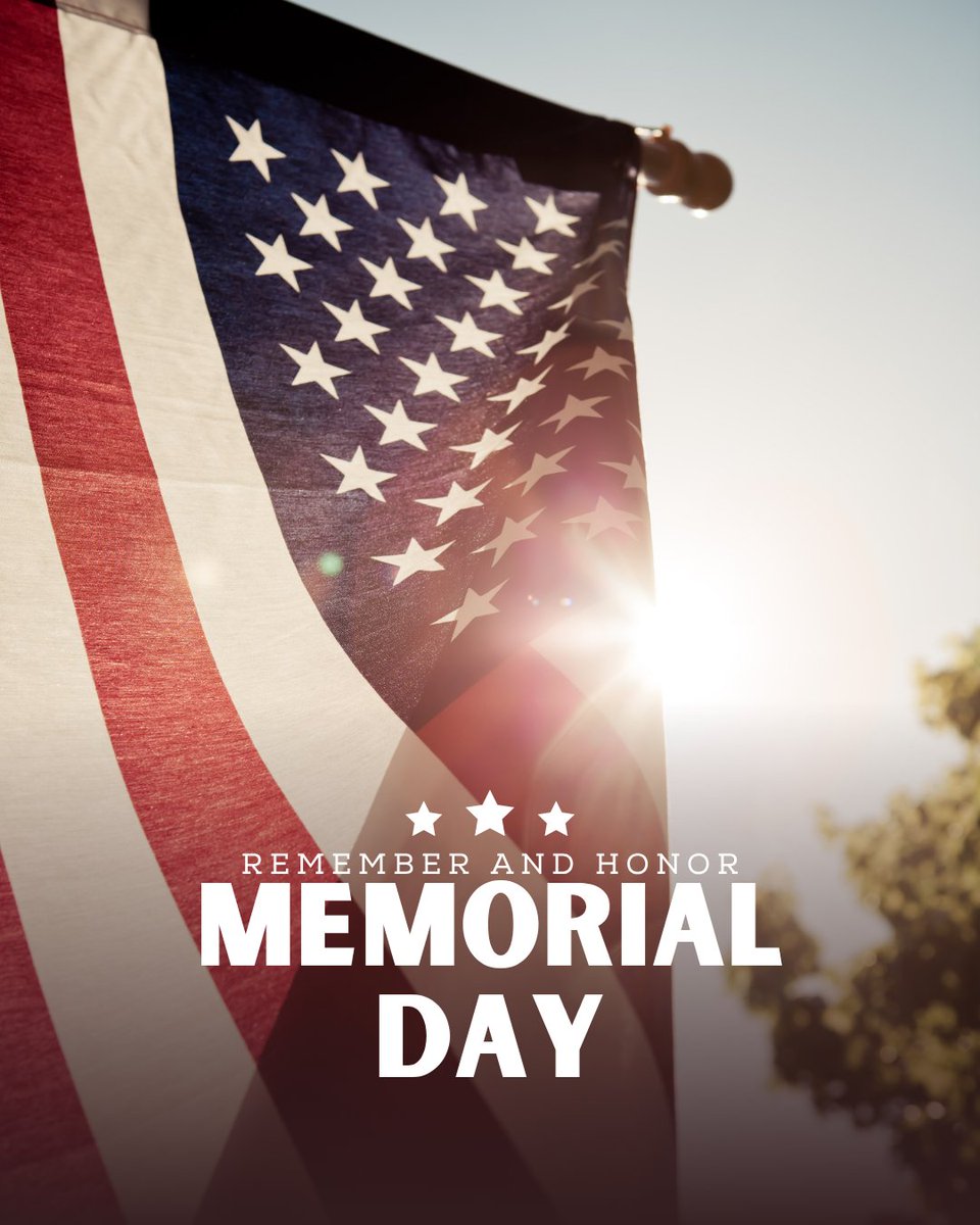MarianHansen_'s tweet photo. Wishing you a peaceful Memorial Day weekend as we take time to honor and remember those who made the ultimate sacrifice for our country.
#MemorialDay
#synergylegacyinsuranceservices https://t.co/R2sfAAsqh0