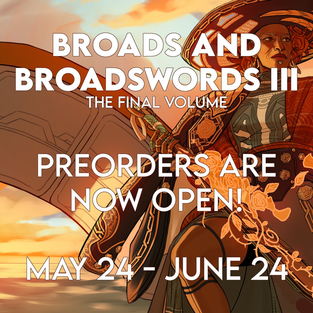 Broads and Broadswords Zine tweet media