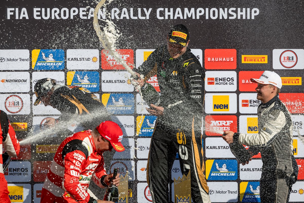 FIA European Rally Championship tweet media