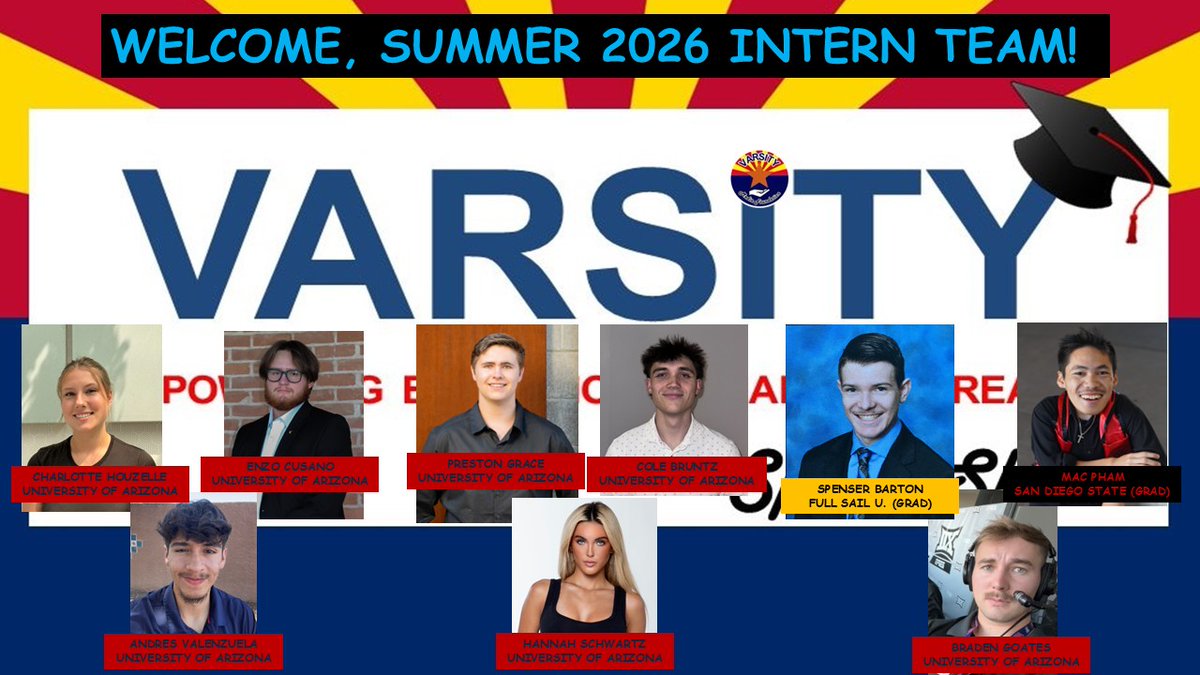 Varsity Sports Show-- Varsity Media Foundation tweet media