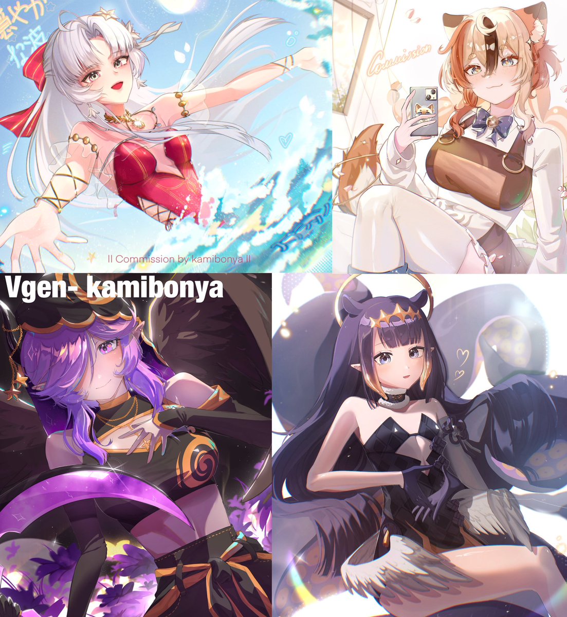 kamibonya| vgen artist tweet media