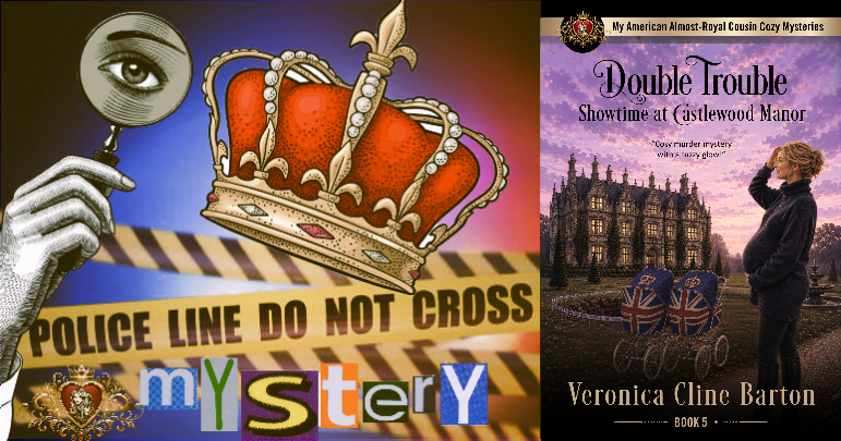 VClinebarton's tweet photo. DOUBLE TROUBLE: SHOWTIME AT CASTLEWOOD MANOR
⭐️⭐️⭐️⭐️⭐️
"Highly recommended for lovers of cosy mystery, fun, and regal splendour." 🎬👠
🔍Cozy Mystery 🕵️‍♀️Royal👑Whodunit💀

Link👇 https://t.co/JeaMG3vmr7