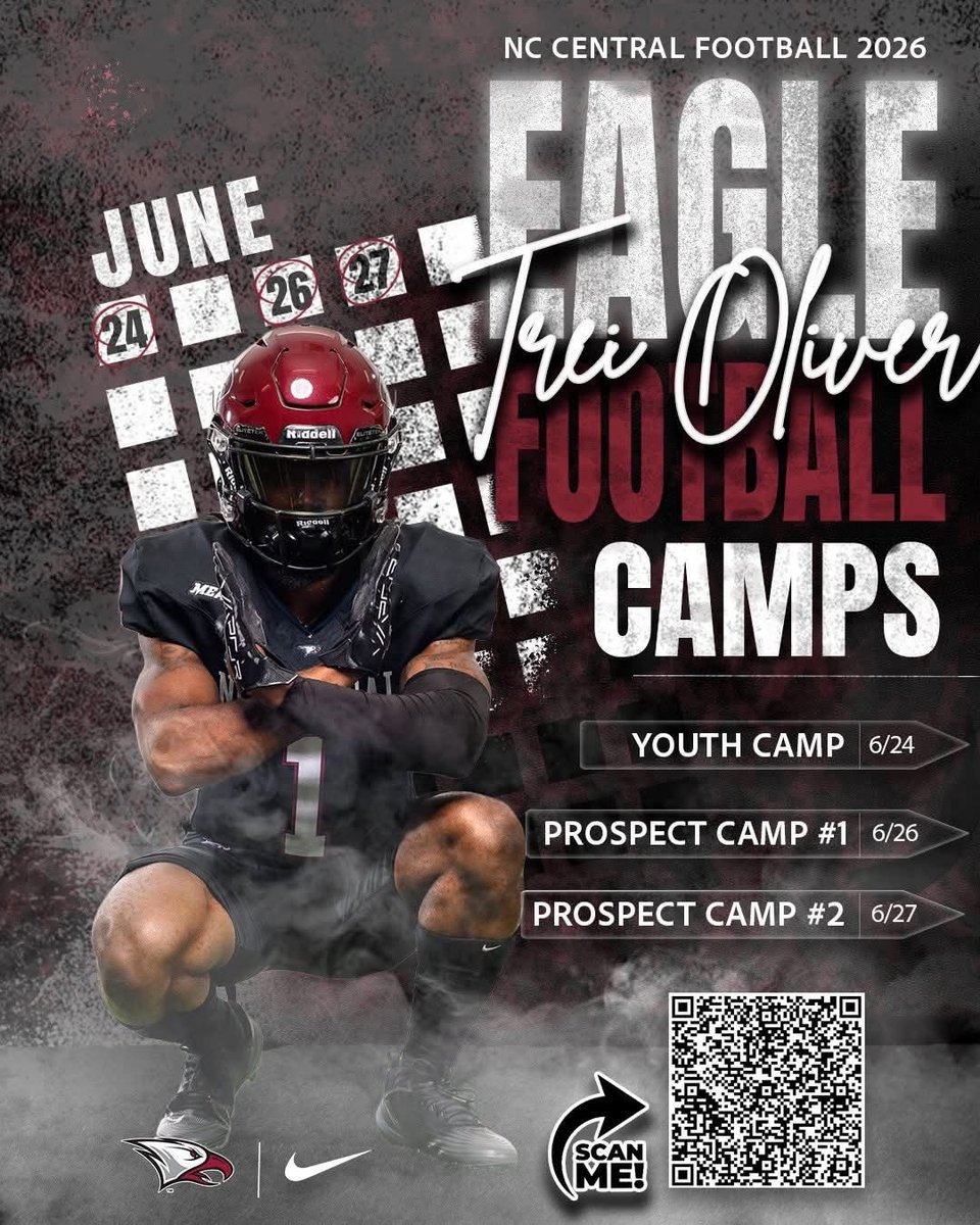 d1jay_03's tweet photo. Thank you @NCCU_Football for the camp invite! Look forward to competing with everyone there.
@coachporterWR @Bethel_BruinsFB 
@CoachTOliver https://t.co/RIt2G7RafI
