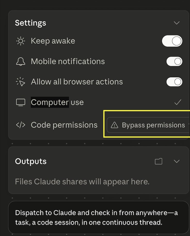 firezombie83's tweet photo. Don't understand what's the use of this? Also, when will Dispatch be like Codex but for desktop? https://t.co/xsWlUILwl6