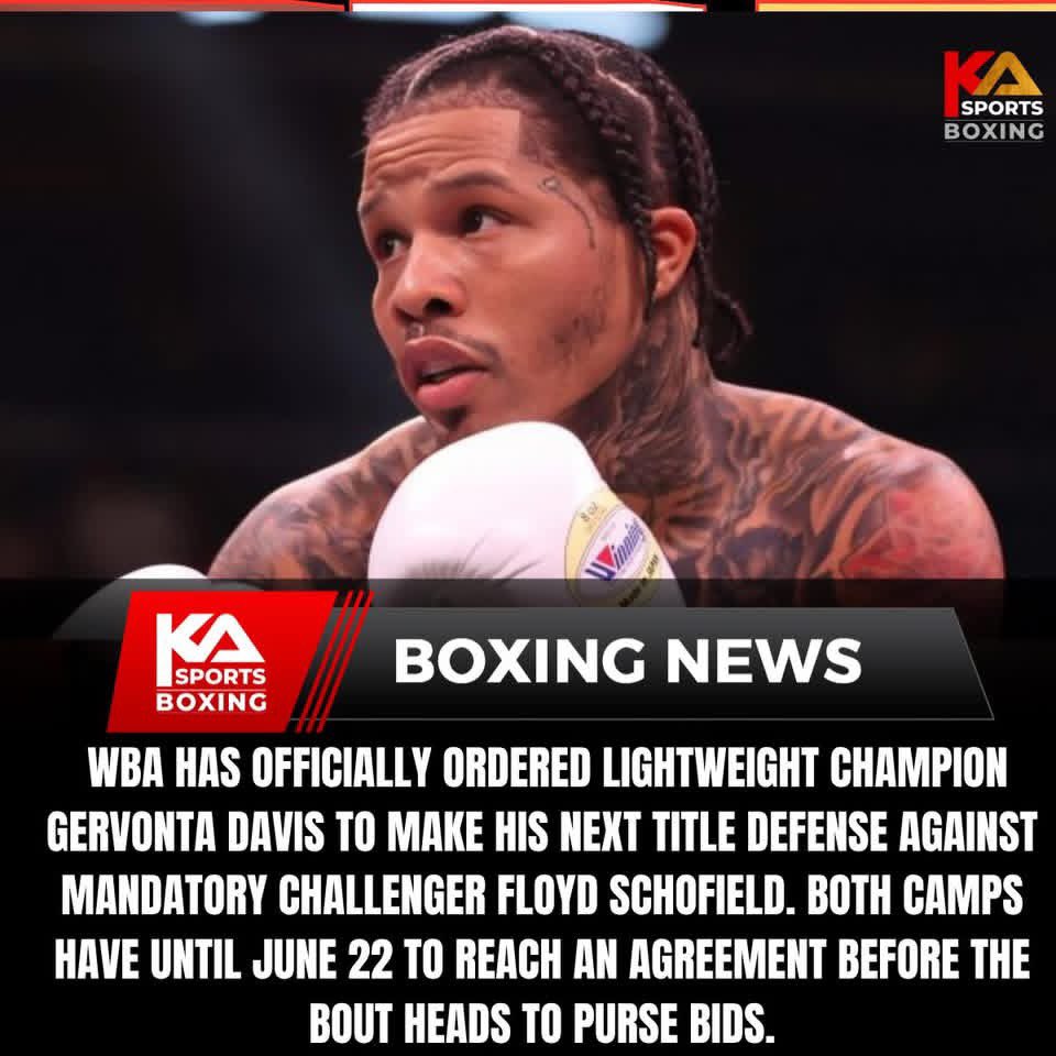 kazportz's tweet photo. IBF ORDERS GERVONTA DAVIS VS SCHOFIELD.
#kasportsboxing #boxingnews #worldboxing #boxingtraining #kboxtv #acetvboxing #boxeo #world #boxing #gervontadavis #schofield #Ibf https://t.co/FBM8EMMA7Q