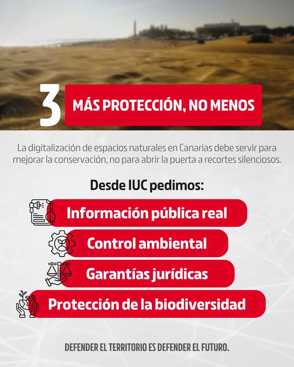 IUCanaria's tweet photo. "Presentamos alegaciones al Anteproyecto de Ley de Digitalización de los Límites de los Espacios Naturales Protegidos. ¿Quieres conocerlas? 

#Canarias #EspaciosProtegidos #MedioAmbiente #Territorio

Te las dejamos aquí 👇👇 https://t.co/moBPUKCuaI