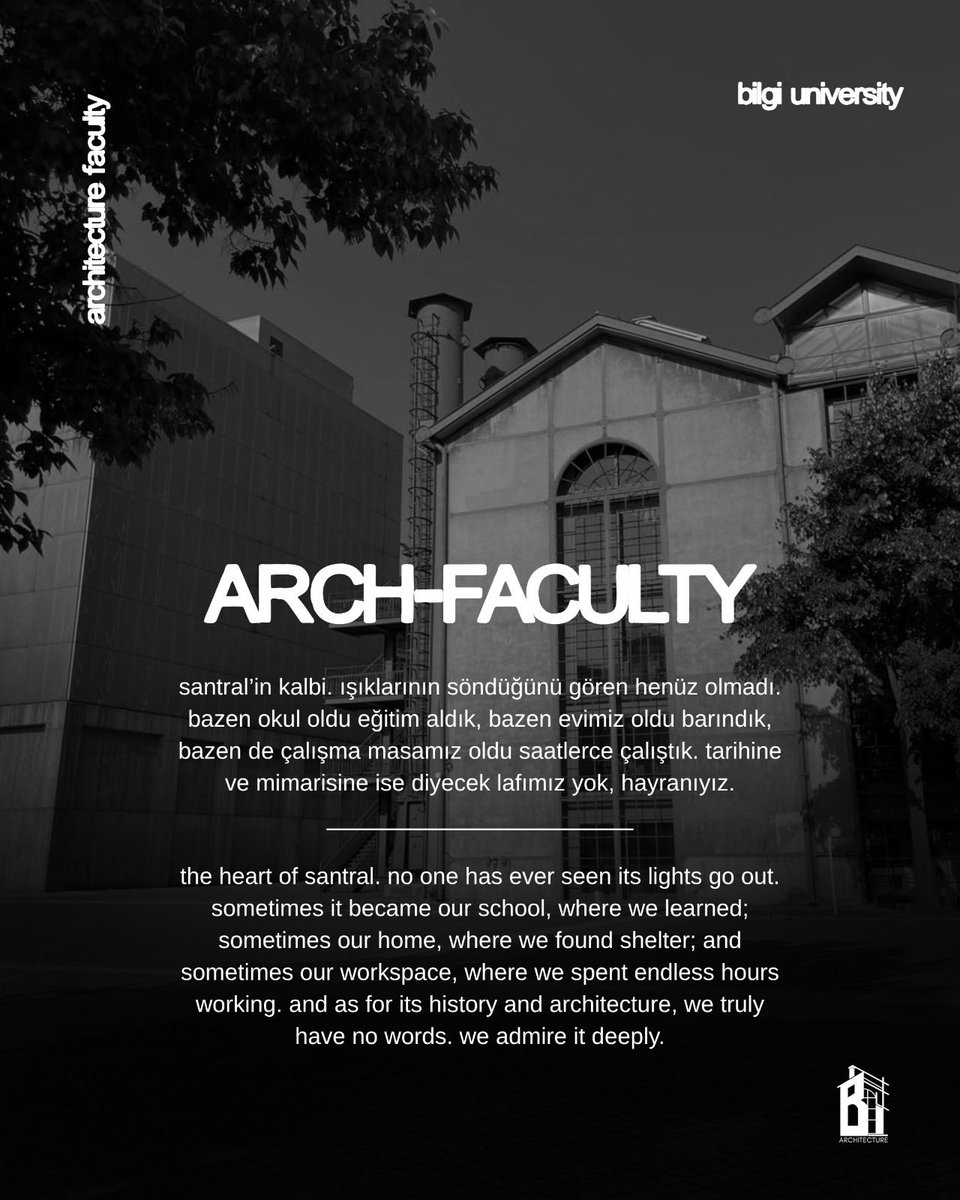 Bilgi Mimarlık Kulübü / Bilgi Architecture Club tweet media