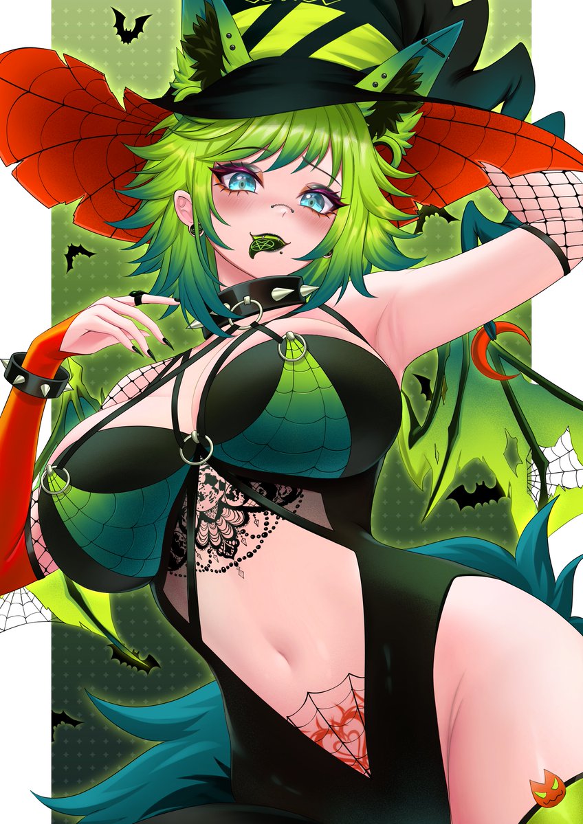LunaSoulTTV's tweet photo. Vtuber vs Pet! 🐺

Harley and Gurgi send their hellos! 🖤💚 https://t.co/iU4QFahKwL