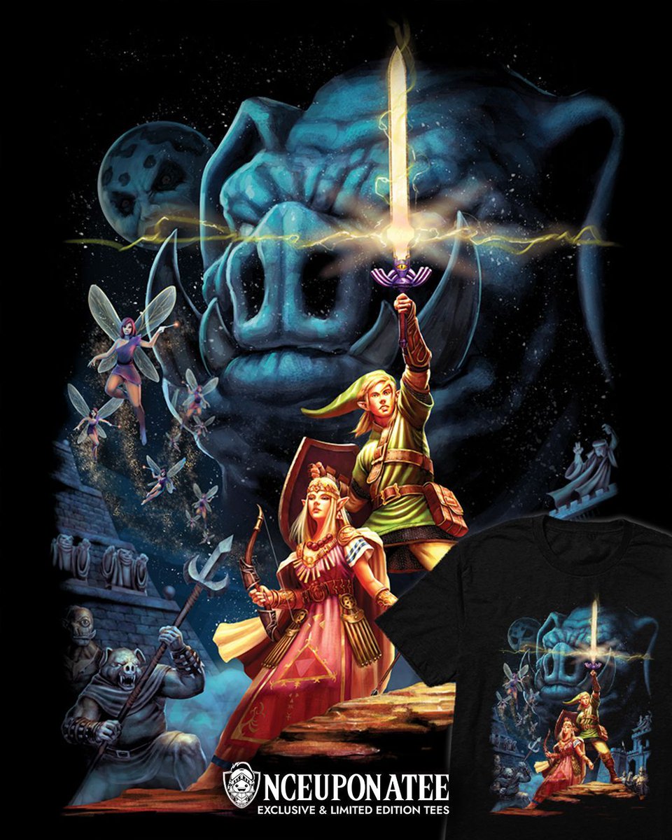 OnceTees's tweet photo. The Hero of Time! ✨️ "Link Wars" by CoD Designs is today's featured design!

Shop: https://t.co/QEHh31DFth https://t.co/tBmnDtK46Z