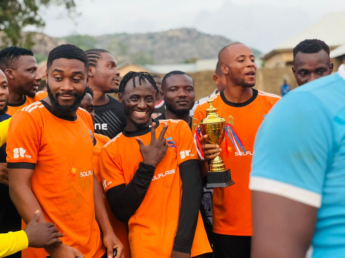 JusticeFCNG's tweet photo. Congrats to @justicefcng on emerging winners of the 3rd edition of the Idowu Oyewusi Football Tournament

Thank you to @solflare, @solanaa and @SuperteamNG for blessing us with this winner jersey, every match with this jersey has ended in a win

We are winners 3 times in a roll🏆 https://t.co/YMuOl5EKnC