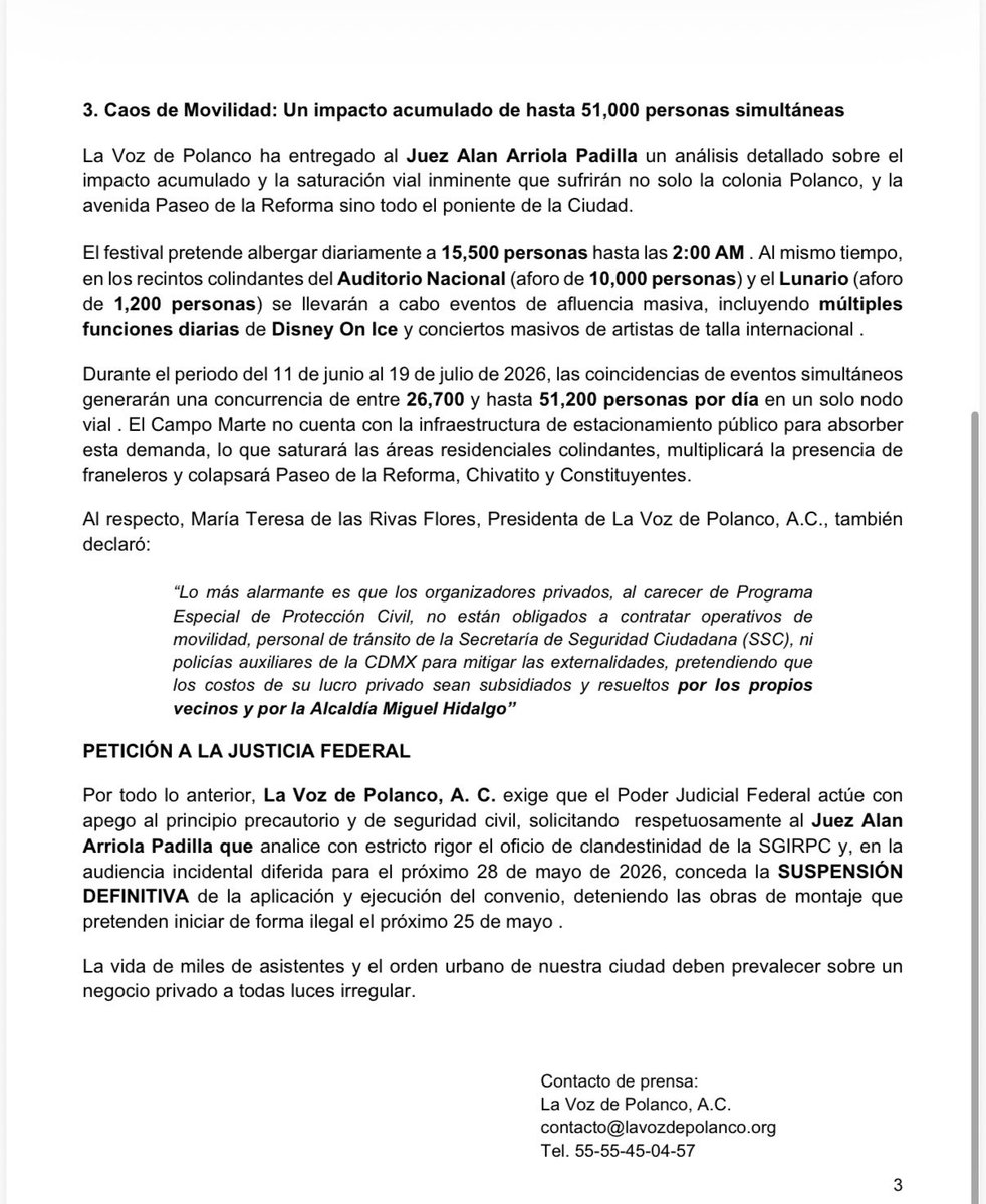 Voz de Polanco tweet media