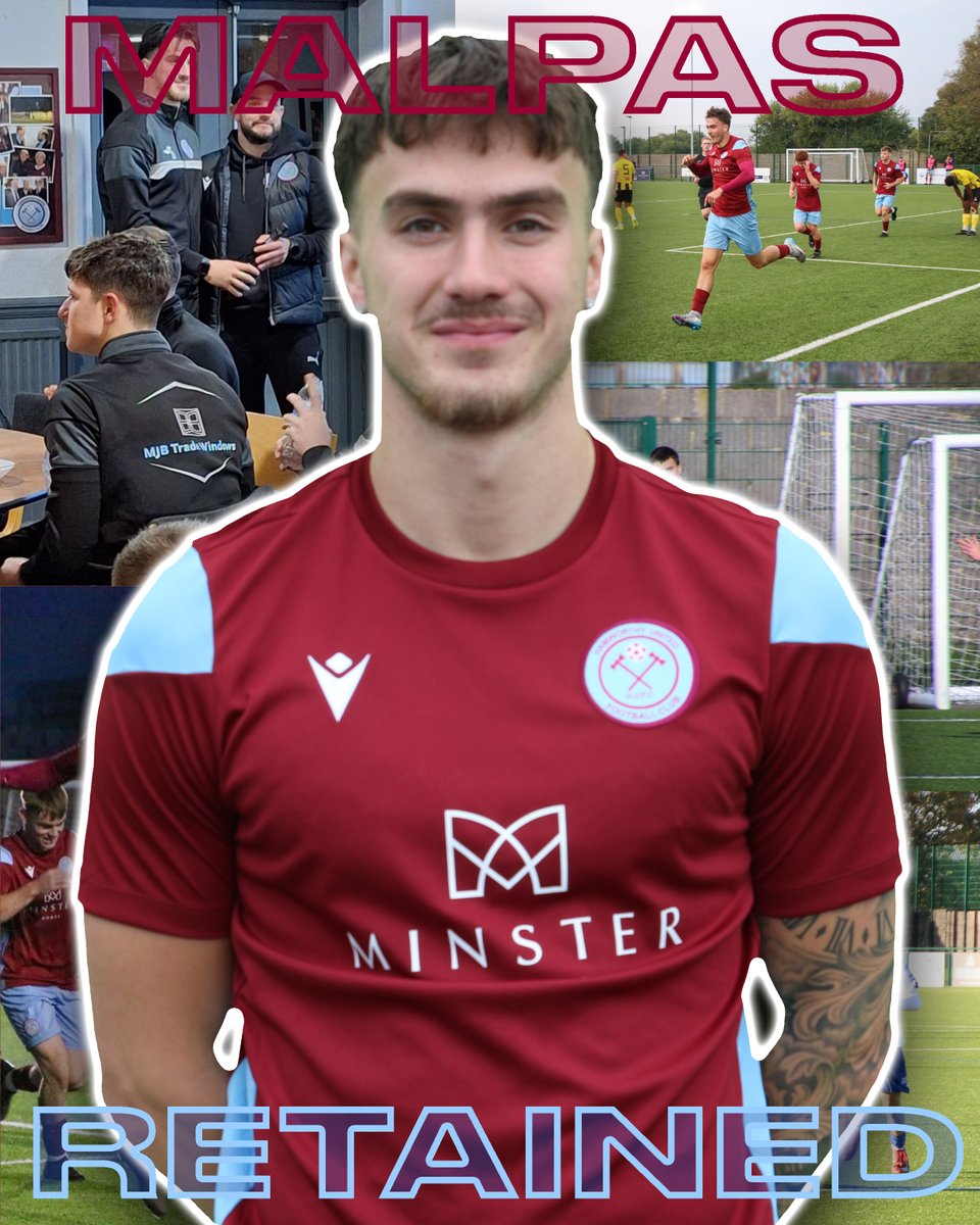 HamworthyUtdFC's tweet photo. ⚒️MALPAS RETAINED⚒️

The first retention for next season is our resident speedboat @jmalpas6.

With 14 G/A in his 25 apps last season, it is great to sign Josh on for another year in Hammers colours. https://t.co/wZikF8XmLb