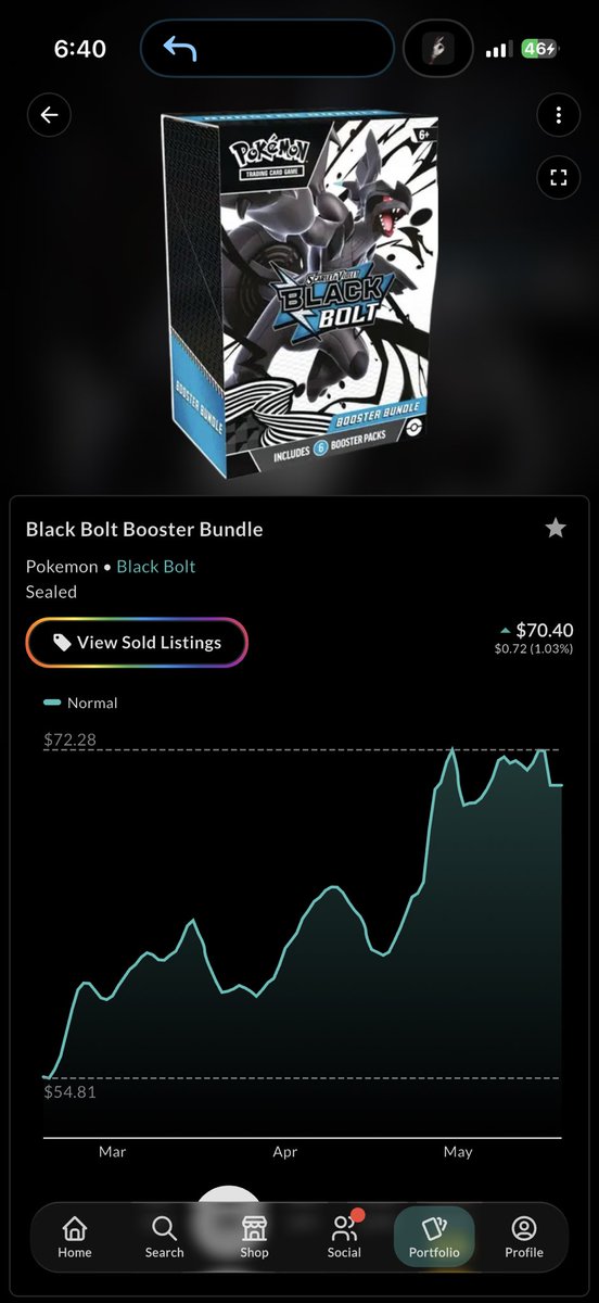 You should be accumulating every black bolt and white flare Pokemon booster  box and ETB at this price Don't over think it