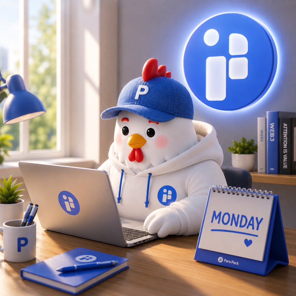 parapack_pp's tweet photo. GM ☕️

New week.
New attention.
New opportunities.

We’re already building 🐔 https://t.co/6FCKB7MdLy
