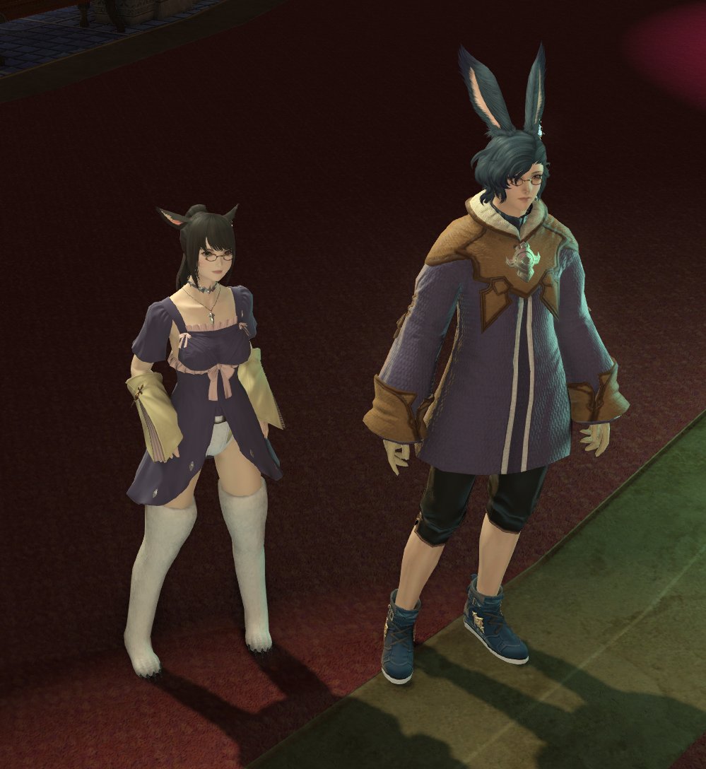 gormless lalafell tweet media