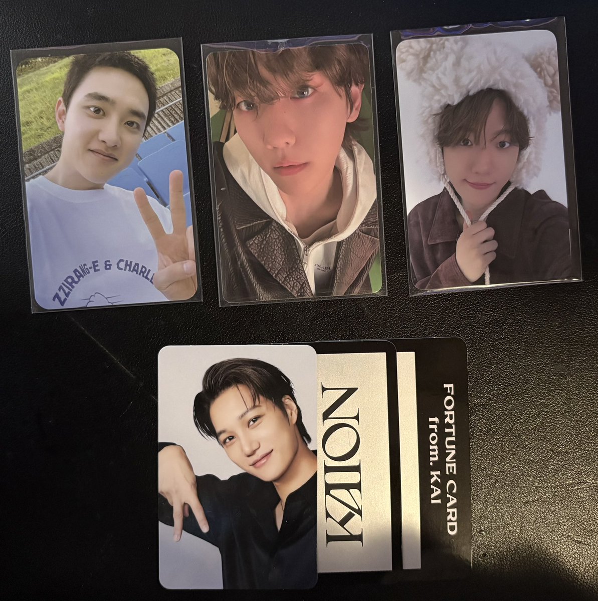 sekaigos's tweet photo. WTS EXO pcs - us only

Top row: $5 each + $1 shipping*
Bottom row: $5 for all 3 + $1.50 shipping

Dm @sekaigosdm https://t.co/M9rsgCgAWg