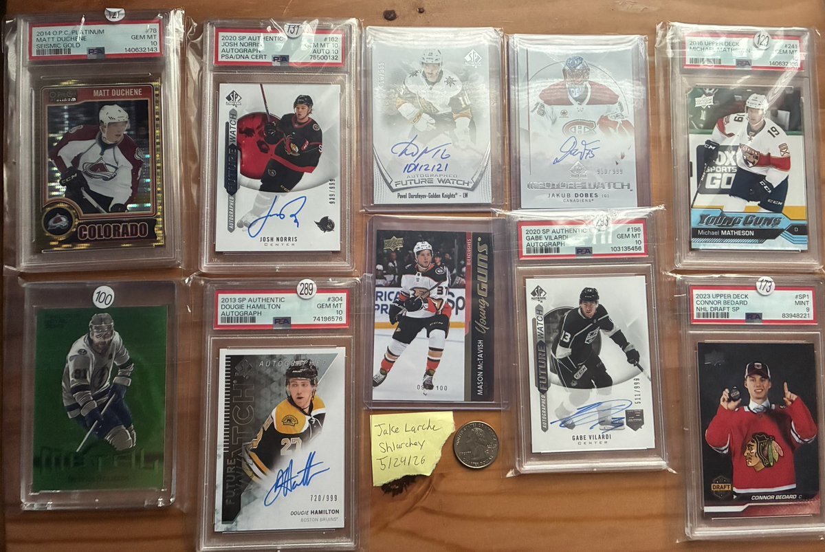 Shlarchey's tweet photo. Hockey cards for sale!! https://t.co/mKmby02cqK
