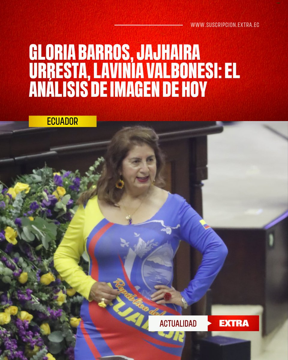 DiarioExtraEc's tweet photo. #Ecuador | La analista de imagen Verónica Barreiros realizó para Diario EXTRA una evaluación de los atuendos que marcaron la sesión solemne de hoy, domingo 24 de mayo. ¿Cuál fue el peor? 😄

Mira la nota acá 👉 https://t.co/95qqxL62lC https://t.co/EBuLcVQfWY