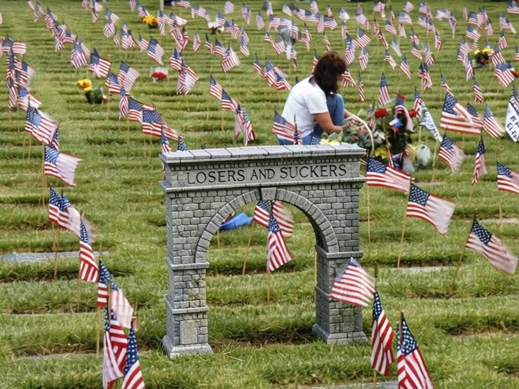 Laredog's tweet photo. @TheLeadCNN @TheAtlantic @AP #MemorialDay
Never forget how the MAGA POTUS described them. https://t.co/YK17D5Ao3V