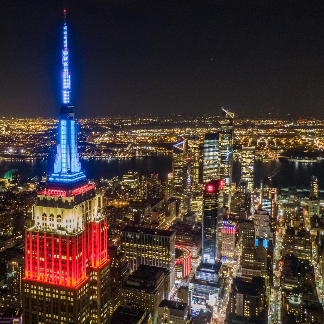 Empire State Building tweet media