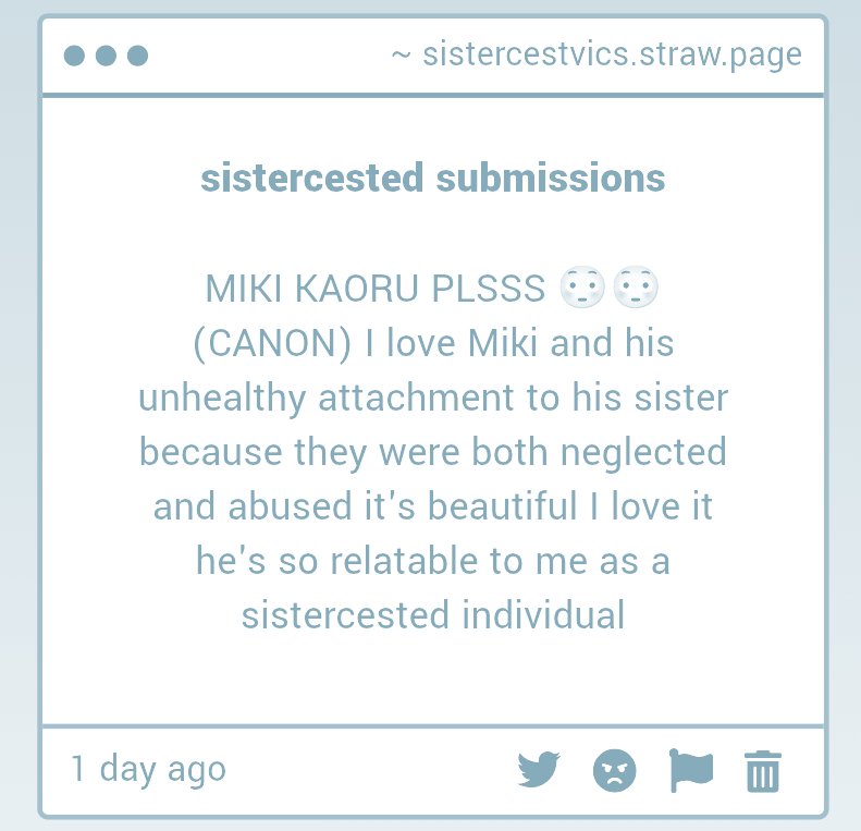 SisterVics's tweet photo. Miki Kaoru - Revolutionary Girl Utena (canon) https://t.co/Knf9pB1qYQ