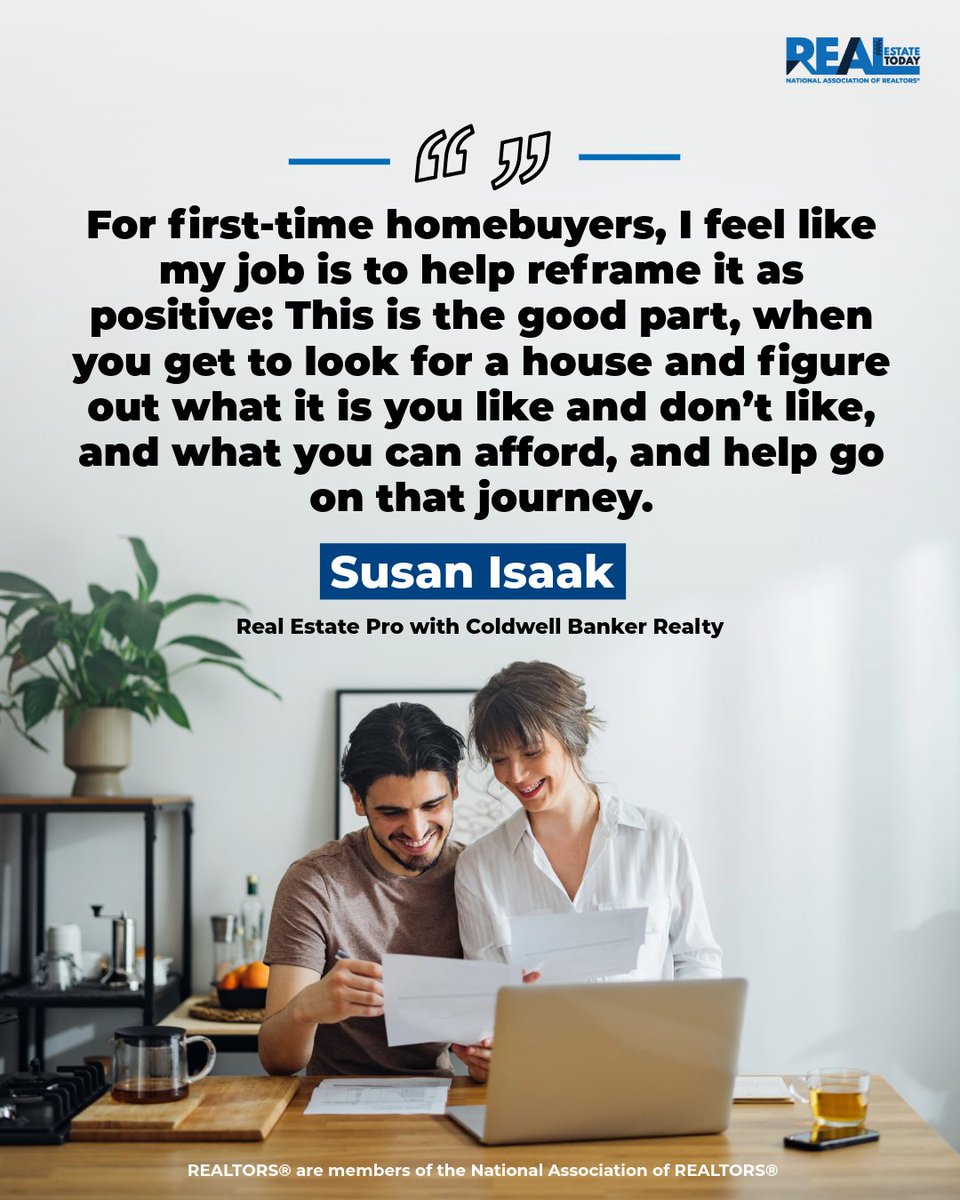RETradio's tweet photo. This week on Real Estate Today, experts share practical advice for navigating the homebuying journey in today’s market, including affordability, financing options and creative paths to ownership. Tune in and take the guesswork out of your next move! https://t.co/7E8vghhF3J