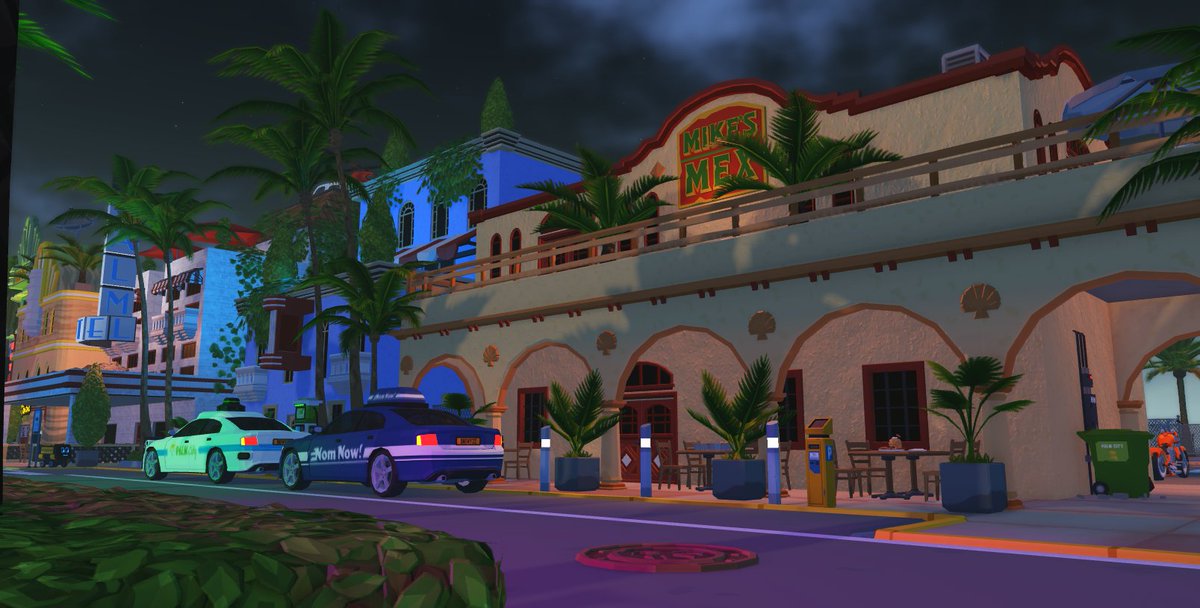 PlayVICE24's tweet photo. Here’s an early preview look at the world of ALBUMS!

Keep in mind that this is a work-in-progress; environment design and details aren’t final.

#Roblox #RobloxDev ☀️🌴 https://t.co/wkhL9BUNvC