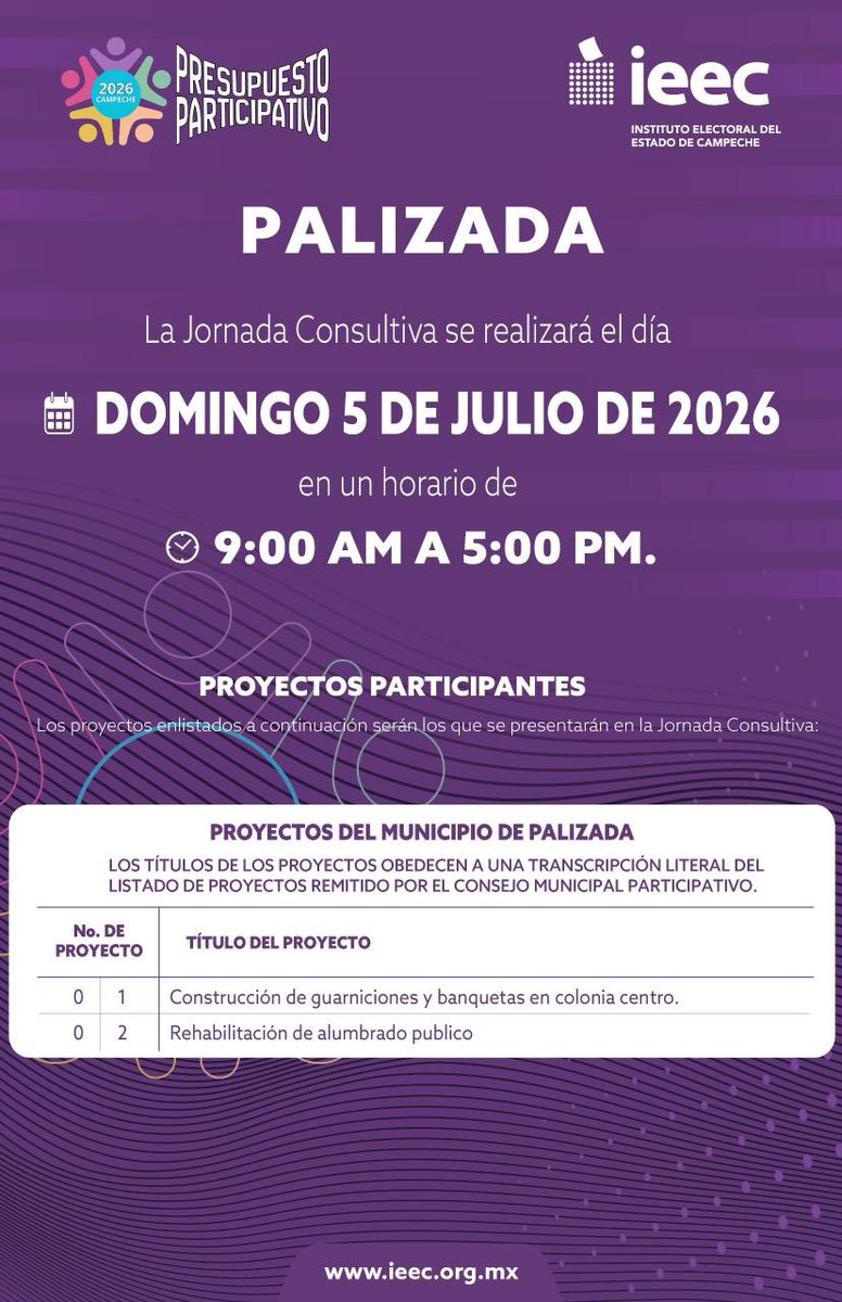 Tribunal Electoral del Estado de Campeche tweet media