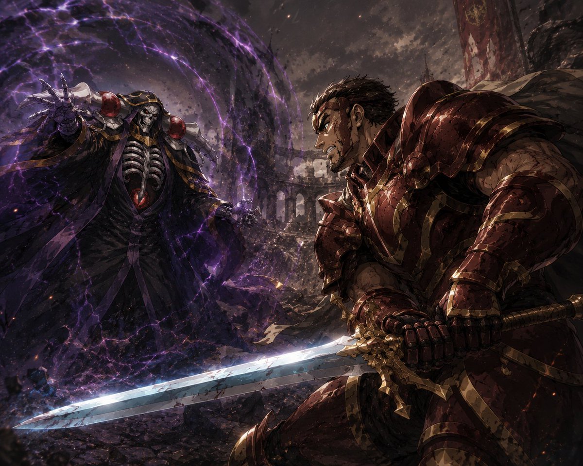 yumhosup1974's tweet photo. Ainz and Gazef
#Overlord #Ains #Gazef https://t.co/3sYLhWDtH6