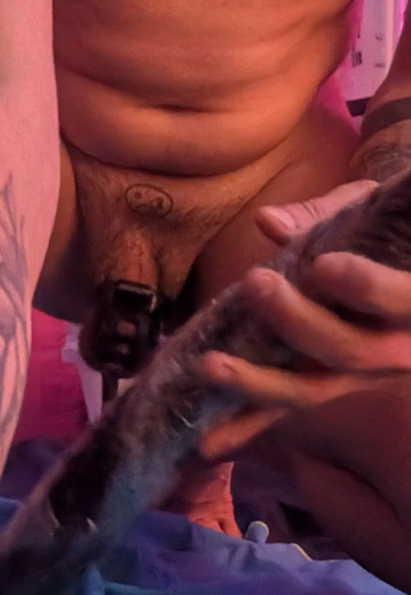 FreeX_slut's tweet photo. @cagedpussyboy Playing with double dildo https://t.co/wNjWh5DQdE