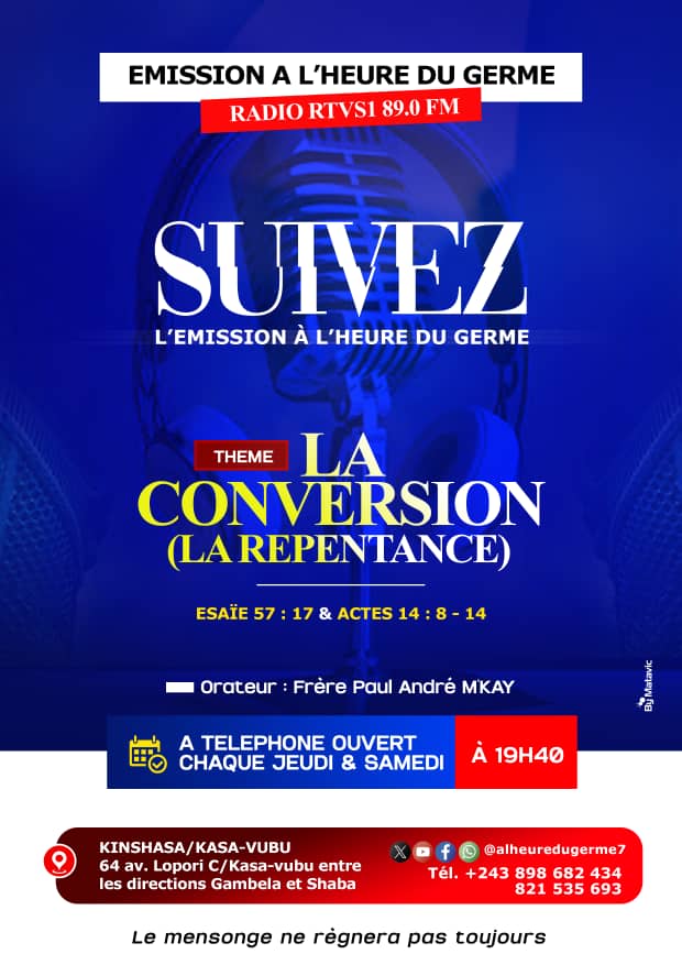 VALRYMKAYunde's tweet photo. Ce programme n'est pas comme tout autre programme, suivez un nouveau son de la trompette, pour connaître des choses que l'œil n'a point vu, que l'oreil n'a point attendu, de choses qui n'ont jamais monté au coeur de l'homme https://t.co/x2Ixy4GgFT