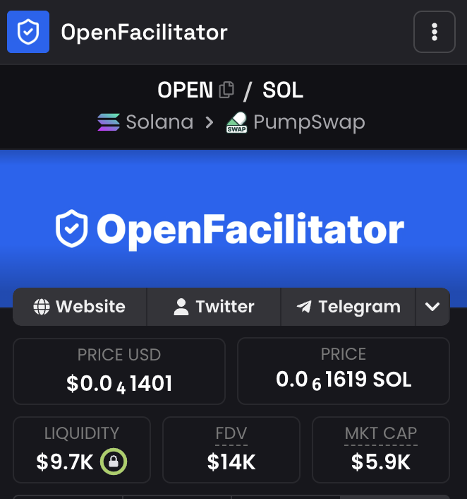 _igscrypto's tweet photo. Thread:
1/ The X402 ecosystem is quietly setting up to be one of the next big narratives on Solana.
With real utility and strong momentum building, this could be a major rotation play. The biggest use case? Facilitators.
Here are the Top 4 X402 Facilitators on Solana right now: https://t.co/ANoFim8wxU
