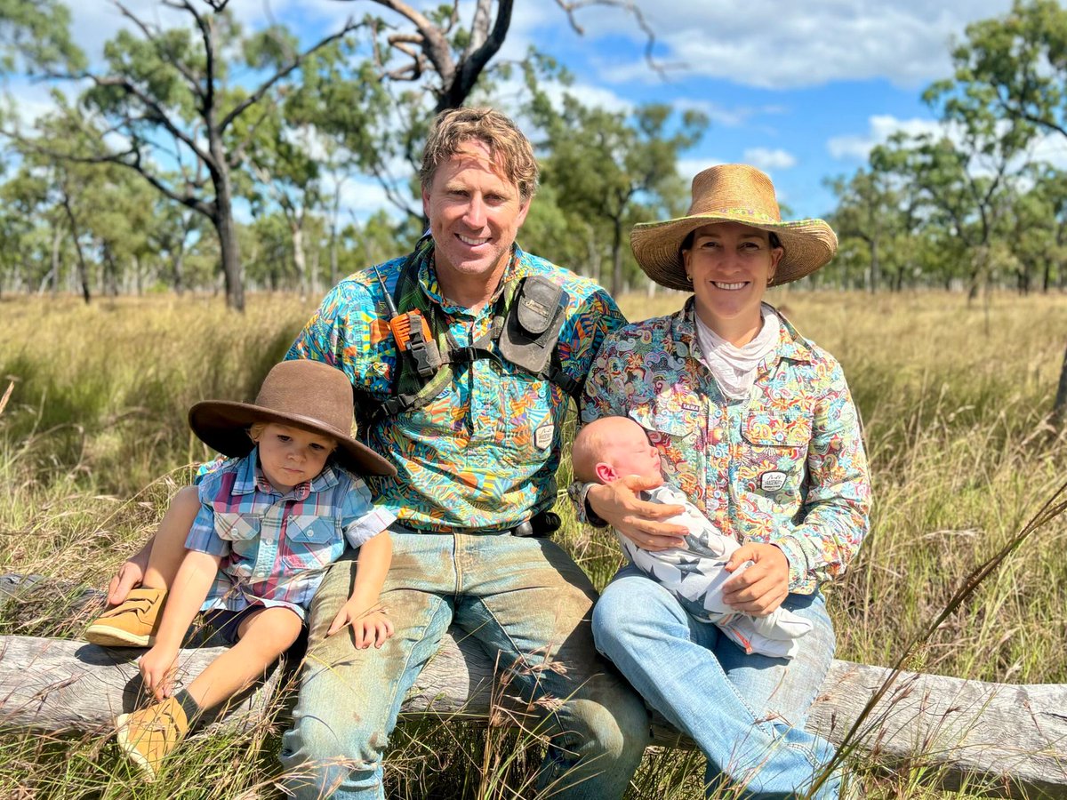FutureBeef's tweet photo. At Amelia Downs north of Charters Towers, Jane and Jordan Moore are proving smarter grazing can improve land condition AND livestock performance.

40+ paddocks, long rest periods and satellite-assisted forage budgeting = resilience that stacks up.
👉 https://t.co/TKk26GeogJ https://t.co/Tesb0zfE0u