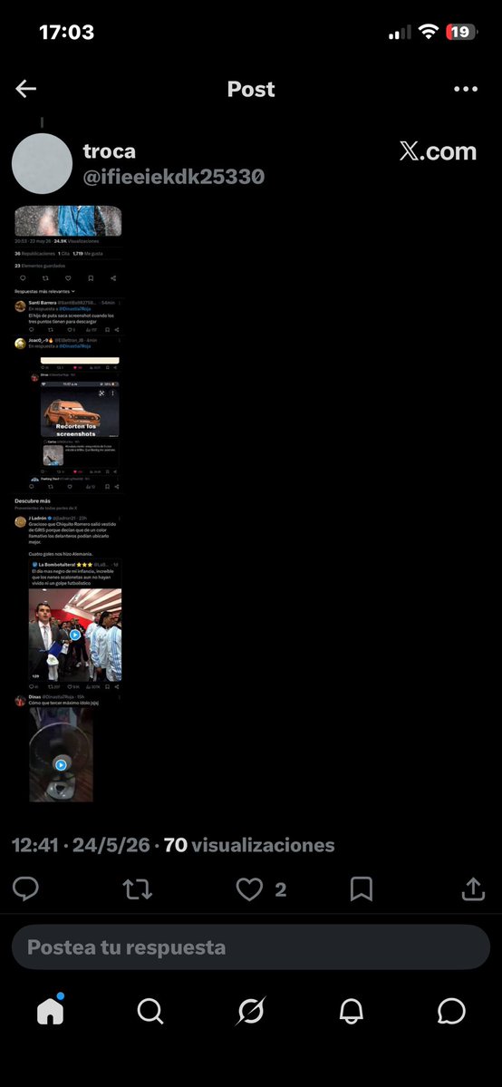 WEIGANDT LE HIZO UN PETE A UBEDA Y POR ESO NO SALE tweet media