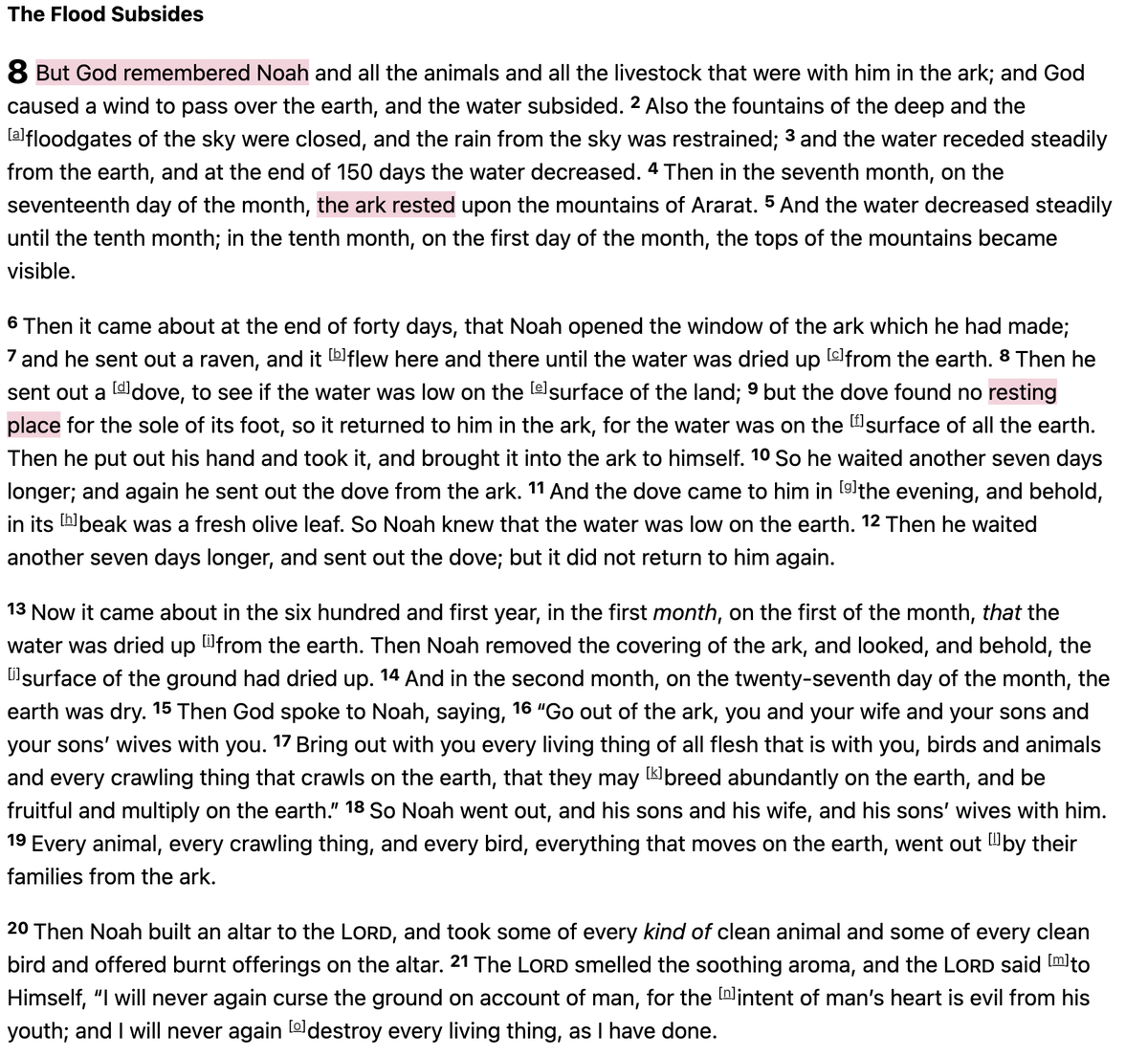 ScooterMagruder's tweet photo. #NotesFromChurch
Genesis 8 - God’s Redemption Cruise
• People have no hope in the World today because they are separated from Christ and without God (Ephesians 2:11)
• Believers in God have a living hope (1 Peter 1:3, Hebrews 6:19)
• Noah was anchored in the hope of God’s remembrance
• God’s remembrance is active not passive
• God remembers those he loves and does something about it
• God has power and authority over nature (Exodus 14)
• God’s remembrance validates His promise
• Noah was anchored in the hope of God’s rest (Jeremiah 29:11)
• The resting of the arc shows God was sovereignly controlling the direction of the arc
• Rest = Rest from turmoil of the World; restoration of the World; new start (Matthew 11:28-30)
• The location where the arc rested mattered: Ararat was a key location to access the World
• God wants us to have a personal relationship to Him
• Come to Me, take My yoke, learn from Me
• What is your hope today? (Titus 2:13)