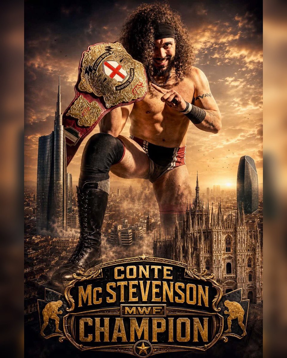 conte_pw's tweet photo. #ANDNEW Milano Wrestling Campion 🏆 https://t.co/o3IcUSTiqW