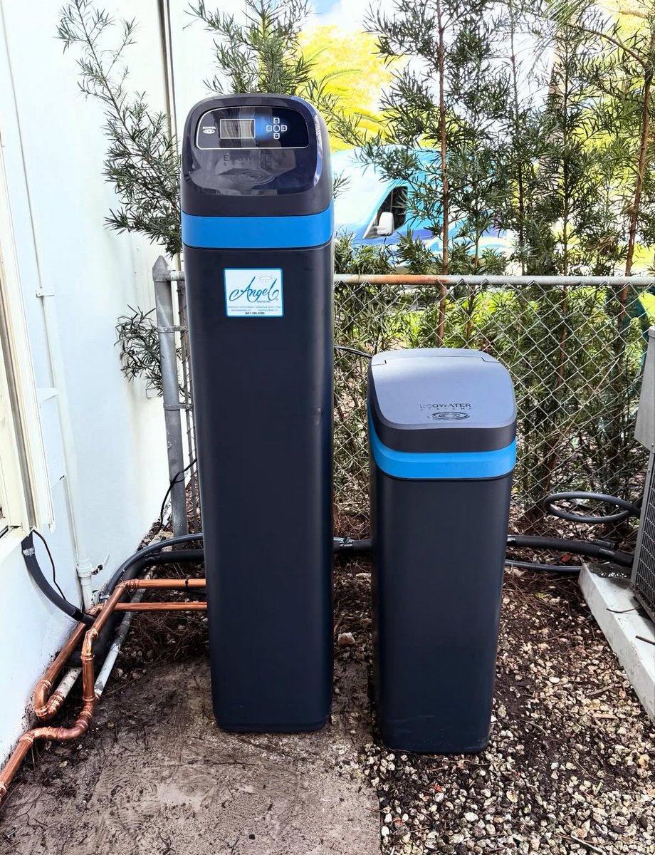 AngelWaterInc's tweet photo. If your water is working against you… it’s time to upgrade 💧

New water softener installed in Miami, FL, helping protect plumbing, appliances, and everyday water quality.

Start with a Free Water Test— link in our bio. 💦

#MiamiHomes #WaterQuality #HomeEssentials #AngelWater https://t.co/EPYPGFKhfD