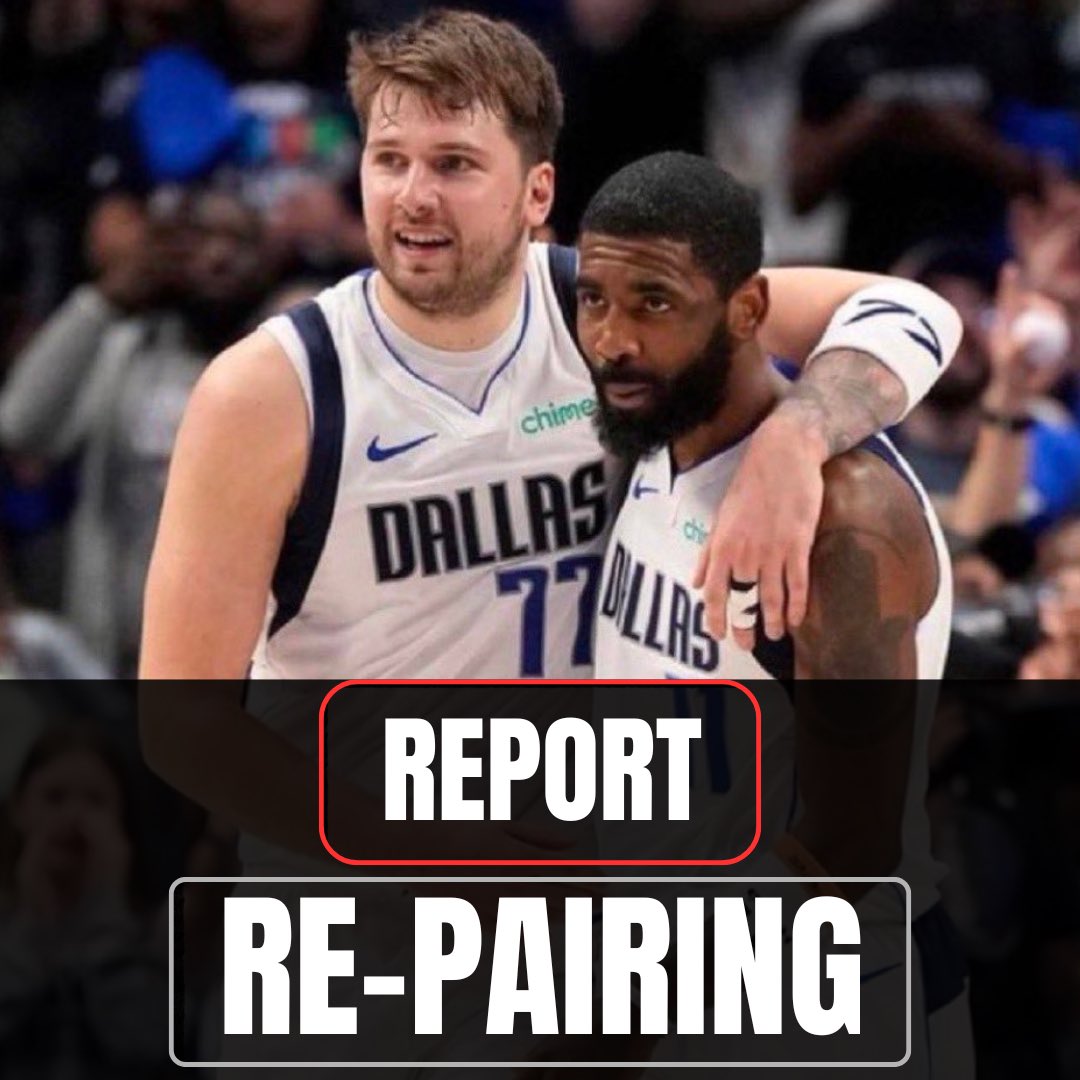 CourtSideHeat's tweet photo. REPORT: the Lakers have quietly weighed the pros and cons of re-pairing Luka Doncic and Kyrie Irving *IF* LeBron James decides to leave

(Via @ScoopB) https://t.co/4vJcdjOUZE