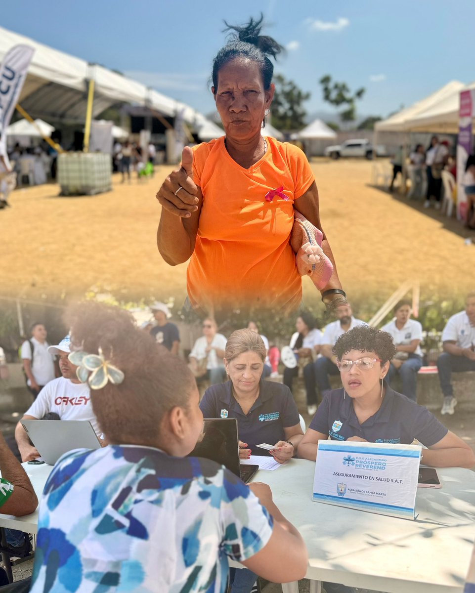 ESEALPROREV's tweet photo. Llegamos a María Eugenia con nuestra oferta institucional en el marco de “Alcaldía al Barrio”, acercando servicios de salud, bienestar y atención integral a la comunidad. 🏥🤝

#NosUneLaSalud
@CarlosPinedoC 
@SantaMartaDTCH 
@HaroldoPizarroN 
@SECSALUDSM https://t.co/fOTbRgu5YR