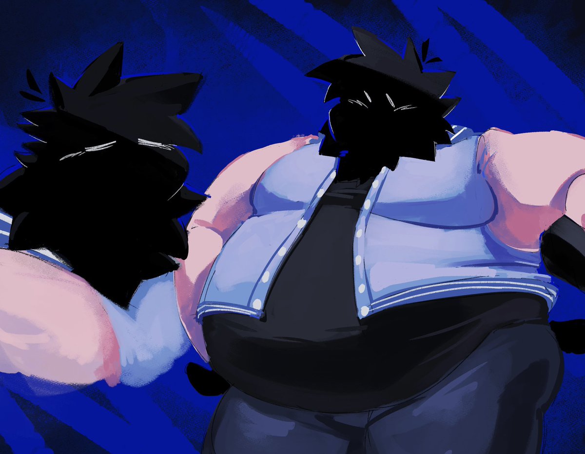 mrdarkboo's tweet photo. art trade with @_GhostlyAlex_ ! :p https://t.co/QJGnxV5uPB
