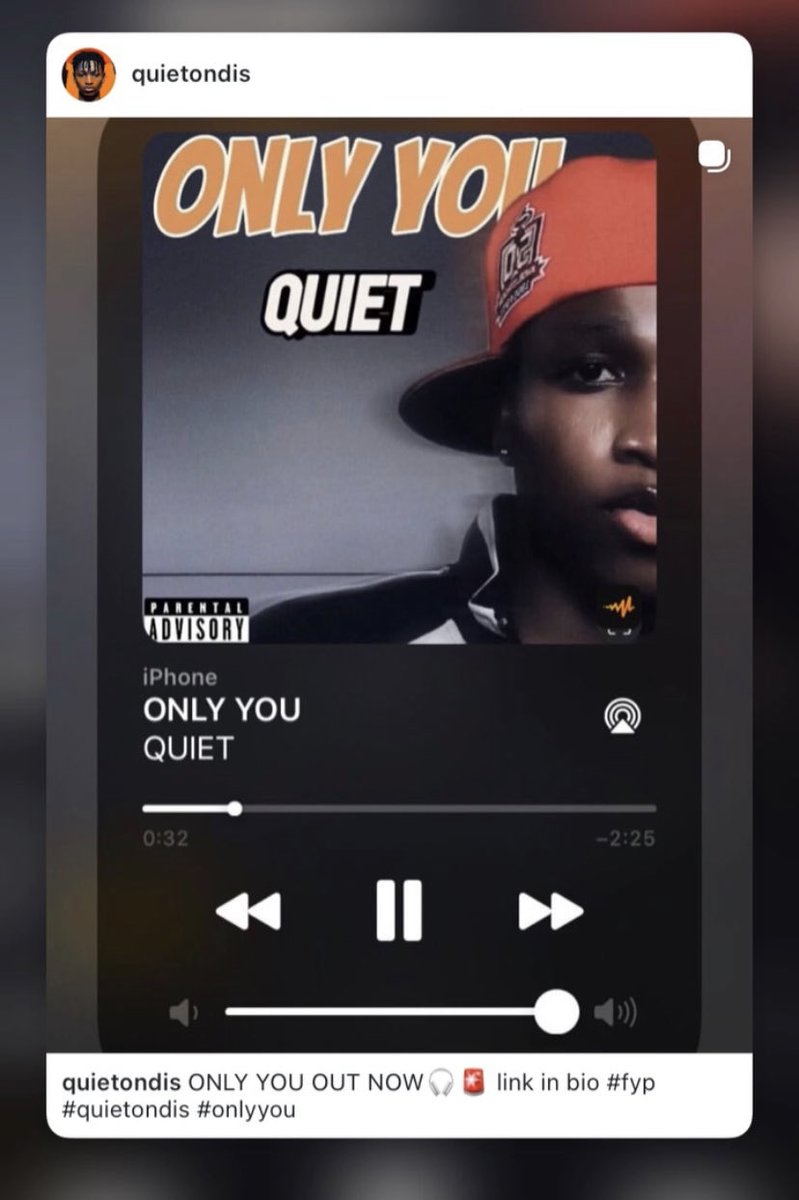 Quietondisone's tweet photo. ONLY YOU🚨🎧 
#quietondis #Fyp #onlyyou https://t.co/rW3AEtEvnu