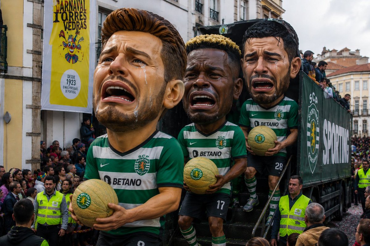 BilbiaOfissial's tweet photo. Já temos cabeçudos para o próximo Carnaval de Torres Vedras 🤣 https://t.co/TF9vqzBGHk