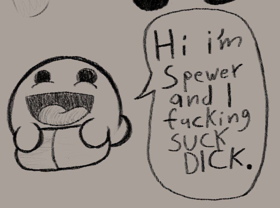 bimiarts's tweet photo. I fucking hate spewer (2/2) https://t.co/NE8quF86rg