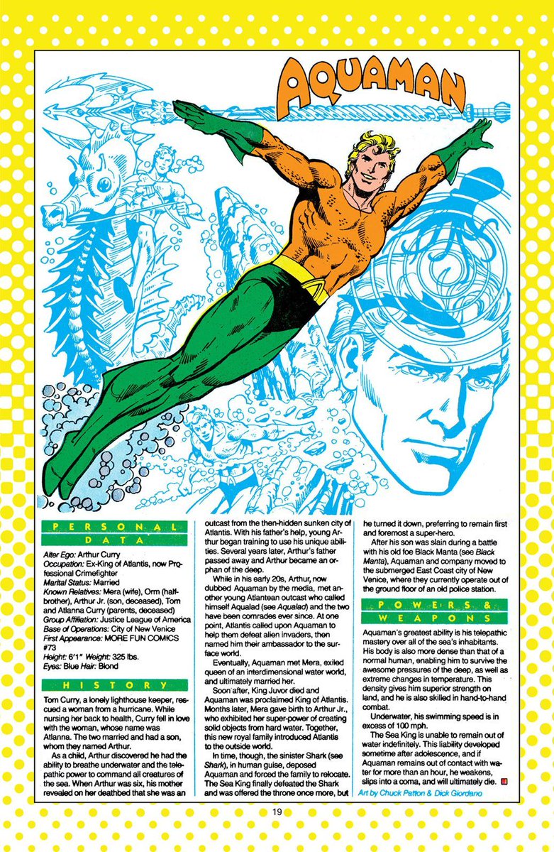 onceuponageek's tweet photo. Legendary artist CHUCK PATTON discusses his artwork from WHO'S WHO covering your favorite movie &amp; TV stars: #Aquaman, Mon-El from #Supergirl, Psimon from #YoungJustice, Steel from #LegendsOfTomorrow, plus more! New WHO'S WHO PODCAST available now! 
https://t.co/BkGUb4JC0t https://t.co/6Skup6D6vB