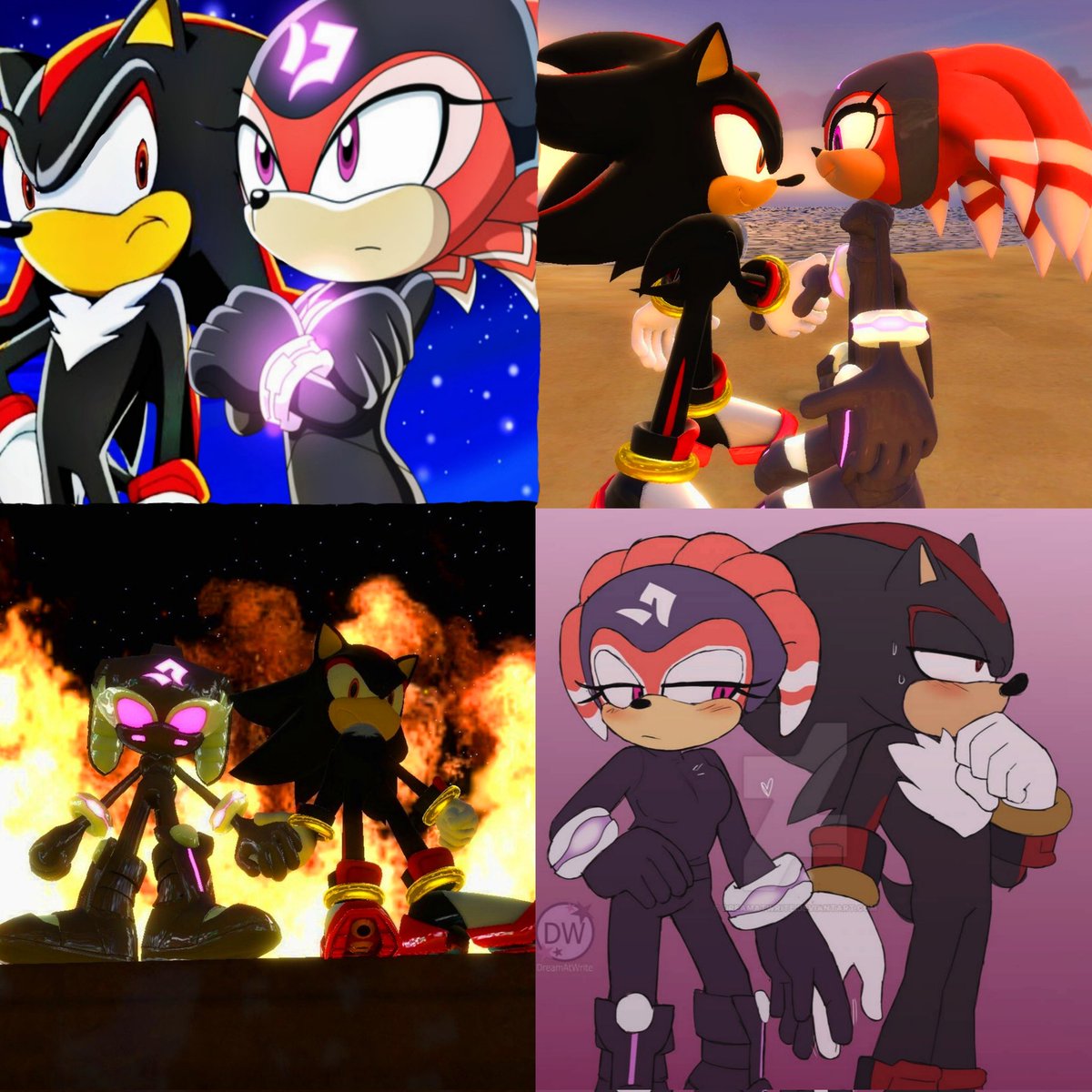 Ry13005's tweet photo. @BraSonic15 Don't forget Shadade please 🖤🧡 https://t.co/OGsZbzWH2l