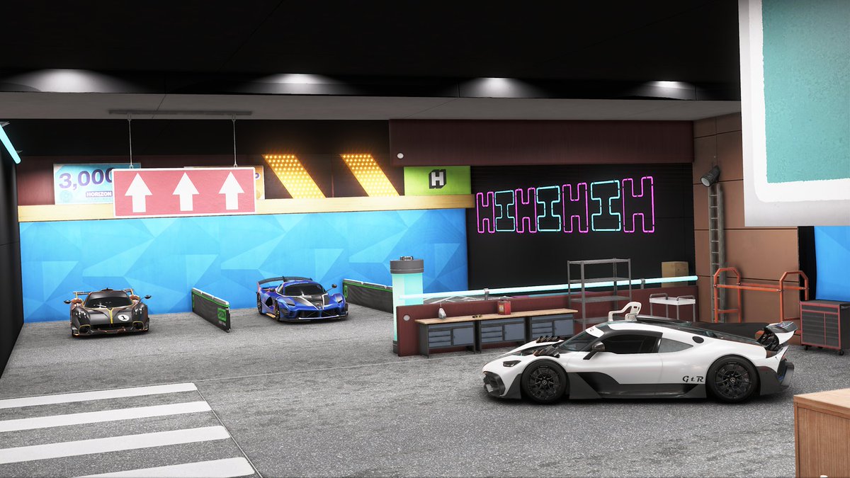 AlDiRo97's tweet photo. Esto de personalizar mi cueva... DIGO! Mi taller en #ForzaHorizon6 es maravilloso.

No es perfecta, pero fácilmente esto es propio de mi.. XD https://t.co/iRmDRTnCX0